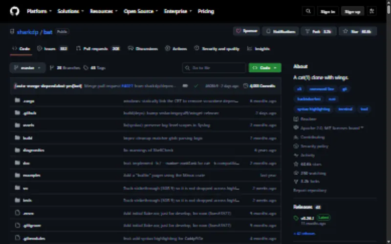 bat website preview