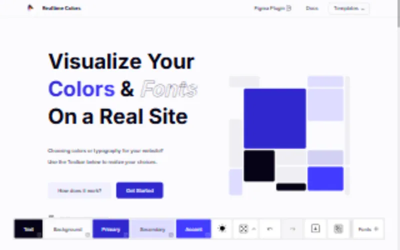 Realtime Colors website preview